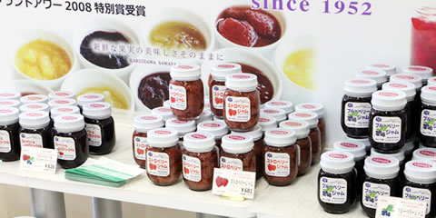 軽井沢沢屋ジャムイメージ